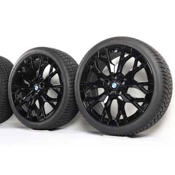 BMW Winterkompletträder 2er F74 1er F70 19 Zoll Styling 977 V-Speiche