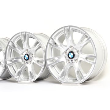 4x BMW Alufelgen X1 E84 17 Zoll Styling 354 M Doppelspeiche