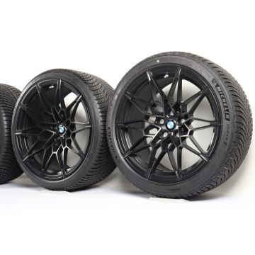 BMW Winterkompletträder M2 G87 M3 G80 G81 M4 G82 G83 19 Zoll 20 Zoll Styling 826 M Doppelspeiche