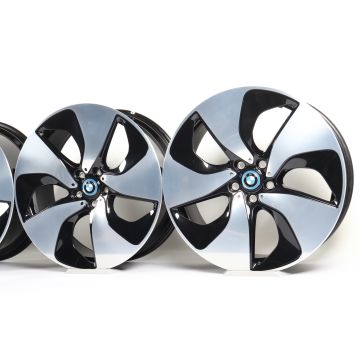 4x BMW Alloy Rims i8 I12 I15 20 Inch Styling 444 Turbinenstyling