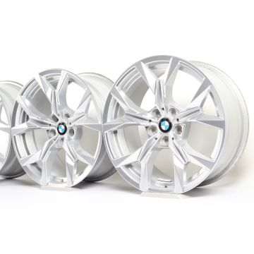 4x BMW Alufelgen X3 G45 18 Zoll Styling 921 Y-Speiche