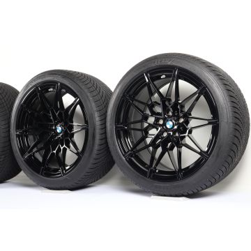 BMW Velgen met Winterbanden M2 G87 M3 G80 G81 M4 G82 G83 19 Inch 20 Inch Styling 826 M Doppelspeiche