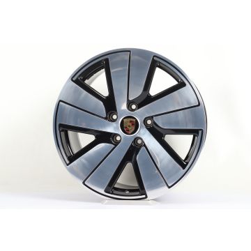 1x Hinterachse Porsche Alufelge Taycan J1 + J1 II 19 Zoll "S Aero"