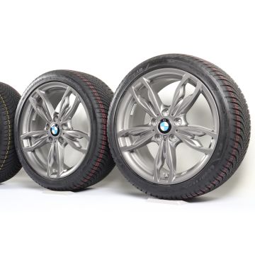 BMW Velgen met All-Season banden 1 Serie F20 F21 2 Serie F22 F23 18 Inch Styling 436 M Dubbelspaak