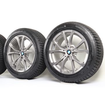BMW Ganzjahresräder 3er G20 G21 2er G42 4er G22 G23 17 Zoll Styling 776 V-Speiche