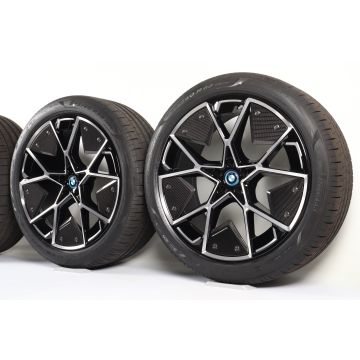 BMW Sommerkompletträder iX i20 22 Zoll Styling M Performance 1022 Aerodynamik