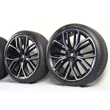 BMW Sommerkompletträder 5er G30 G31 20 Zoll Styling 846 M V-Speiche