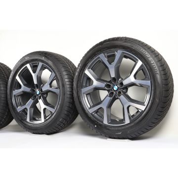 BMW Winter Wheels X7 G07 21 Inch Styling 752 Y-Speiche