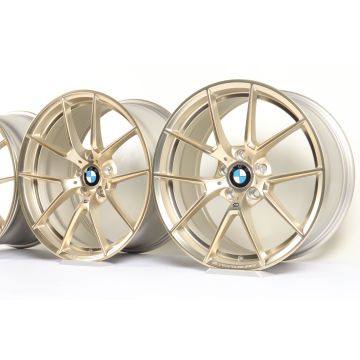 4x BMW Alufelgen M3 F80 M4 F82 F83 19 Zoll 20 Zoll Styling 763 M Y-Speiche