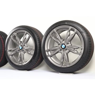 BMW Velgen met Zomerbanden 1 Serie F20 F21 2 Serie F22 F23 18 Inch Styling 436 M Doppelspeiche