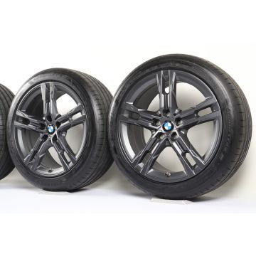 BMW Velgen met Zomerbanden 2 Serie F74 1 Serie F70 18 Inch Styling 556 M Doppelspeiche