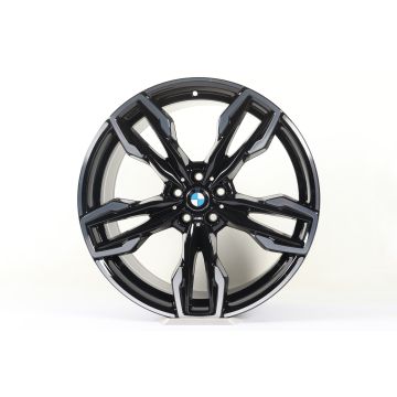 1x Hinterachse BMW Alufelge X3 G01 X4 G02 21 Zoll Styling 718 M Doppelspeiche