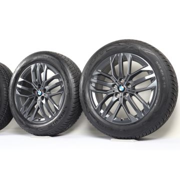 BMW Winterkompletträder X1 U11 iX1 U11 X2 U10 iX2 U10 U25 18 Zoll Styling 879 Doppelspeiche