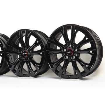 4x MINI Alufelgen J01 J05 17 Zoll Styling JCW Star Spoke 991