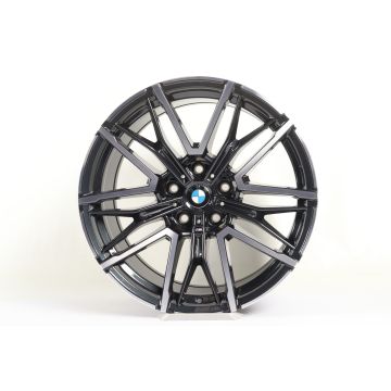1x Front axle BMW Alloy Rim M5 G90 G99 20 Inch Styling 951 M Doppelspeiche