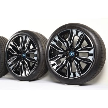 BMW Velgen met Zomerbanden 7 Serie G70 i7 G70 X3 G45 21 Inch Styling 910i Aerodynamik
