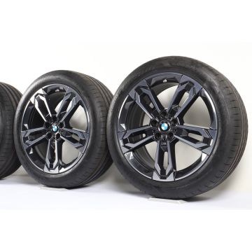 BMW Sommerkompletträder X1 U11 iX1 U11 X2 U10 iX2 U10 19 Zoll Styling 871 M Doppelspeiche