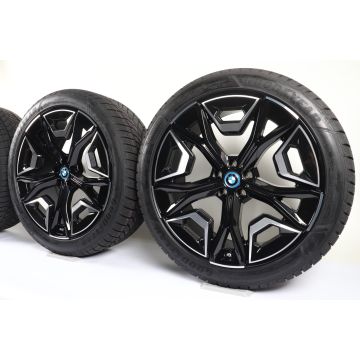 BMW Velgen met Winterbanden iX i20 22 Inch Styling 1020 Aerodynamik