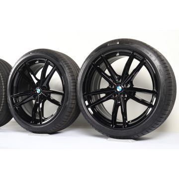 BMW Velgen met Zomerbanden 3 Serie G20 G21 2 Serie G42 4 Serie G22 G23 19 Inch Styling 791 M Doppelspeiche