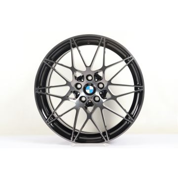 1x Achteras BMW Velg M3 F80 M4 F82 F83 20 Inch Styling 666 M Sternspeiche