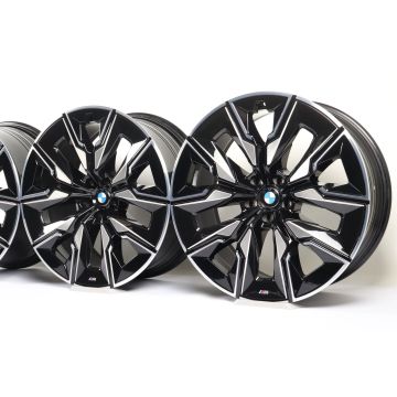 4x BMW Alufelgen 7er G70 i7 G70 X3 G45 21 Zoll Styling 909 M Aerodynamik