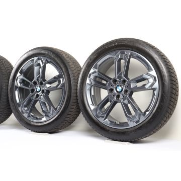 BMW Winterkompletträder X1 U11 iX1 U11 X2 U10 iX2 U10 U25 19 Zoll Styling 1041 Doppelspeiche