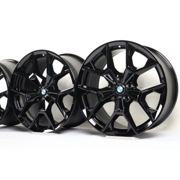4x BMW Alloy Rims 5 Series G60 G61 i5 G60 G61 19 Inch Styling 942 M Y-Spoke