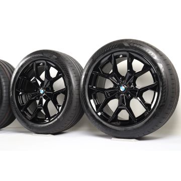 BMW Velgen met Zomerbanden 5 Serie G60 G61 i5 G60 G61 19 Inch Styling 942 M Y-Speiche