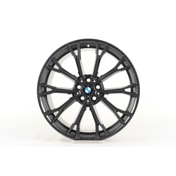 1x Rear axle BMW Alloy Rim 5 Series G30 G31 20 Inch Styling 669 M Double-Spoke