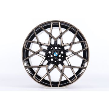 1x Hinterachse BMW Alufelge M8 F91 F92 F93 20 Zoll Styling 813 M Sternspeiche