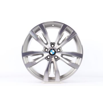 1x Rear axle BMW Alloy Rim X5 F15 X6 F16 16 Inch Styling 469 M Doppelspeiche