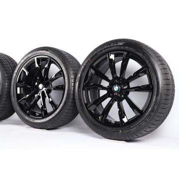 BMW Sommerkompletträder X3 G01 X4 G02 20 Zoll Styling 699 M Doppelspeiche