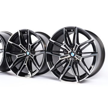 4x BMW Alufelgen M2 G87 M3 G80 G81 M4 G82 G83 19 Zoll 20 Zoll Styling 930 M Doppelspeiche