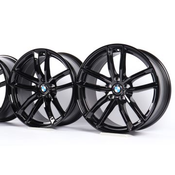 4x BMW Velgen 5 Serie G30 G31 18 Inch Styling 662 M Doppelspeiche