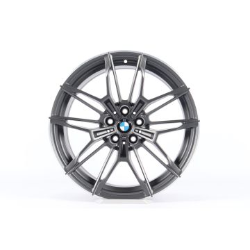 1x Rear axle BMW Alloy Rim M2 G87 M3 G80 G81 M4 G82 G83 20 Inch Styling 825 M Doppelspeiche
