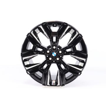 1x Rear axle BMW Alloy Rim 5 Series G60 G61 i5 G60 G61 20 Inch Styling 940 M Aerodynamik