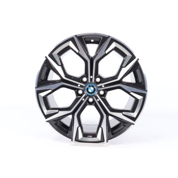 1x Hinterachse BMW Alufelge 4er G26 i4 G26 19 Zoll Styling 860 M Aerodynamik