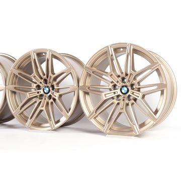 4x BMW Alufelgen M2 G87 M3 G80 G81 M4 G82 G83 19 Zoll 20 Zoll Styling 930 M Doppelspeiche
