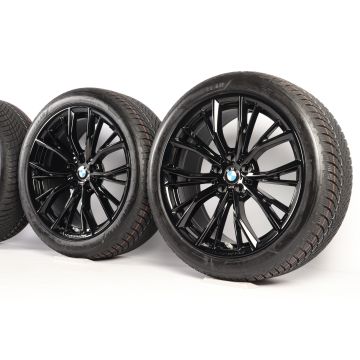 BMW Winter Wheels 5 Series G30 8 Series G14 G15 G16 19 Inch Styling 786 M Doppelspeiche