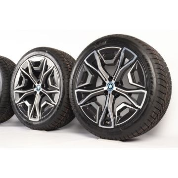 BMW Winter Wheels iX i20 22 Inch Styling 1021 Aerodynamik