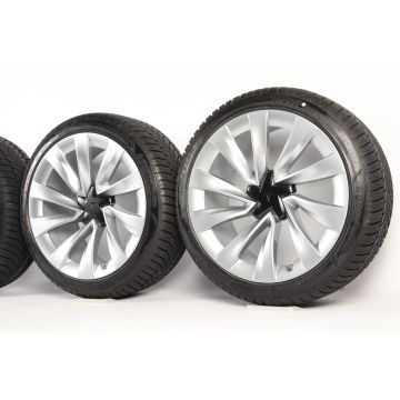 Original Tesla Winterkompletträder Model Y Model Y Juniper 20 Zoll Helix 2.0
