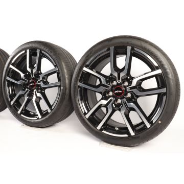 MINI Sommerkompletträder J01 18 Zoll Styling JCW Lap Spoke 986