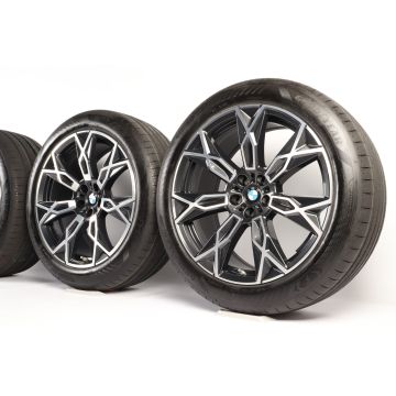 BMW Velgen met Zomerbanden 7 Serie G70 i7 G70 X3 G45 20 Inch Styling 905 V-Speiche