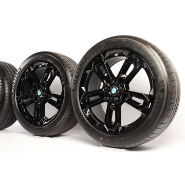 BMW Sommerkompletträder X1 U11 iX1 U11 X2 U10 iX2 U10 19 Zoll Styling 871 M Doppelspeiche