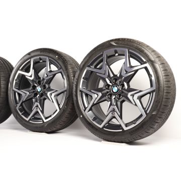 BMW Sommerkompletträder X1 U11 iX1 U11 X2 U10 iX2 U10 20 Zoll Styling 873 M V-Speiche
