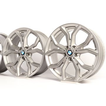 4x BMW Alufelgen X3 G01 X4 G02 19 Zoll Styling 694 Y-Speiche