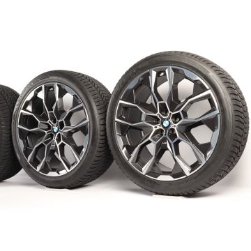 BMW Winter Wheels X7 G07 22 Inch Styling 913 M Doppelspeiche