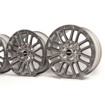 4x MINI Alloy Rims F65 F66 F67 17 Inch Styling 956 U-Spoke M Performance Doppelspeiche