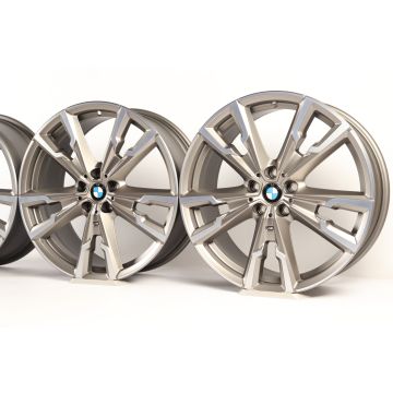 4x BMW Alufelgen X1 F48 X2 F39 20 Zoll Styling 721 V-Speiche