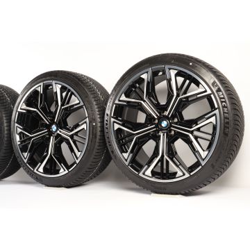 BMW Velgen met Winterbanden X5 G65 iX5 G65 23 Inch Styling 1110 M Performance Y-Speiche 1110